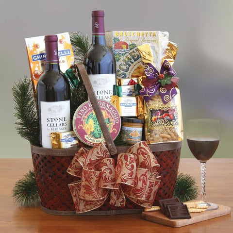 A Taste of Napa Valley Wine Gift Basket