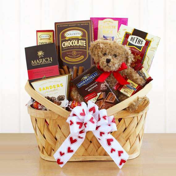 Valentine's Day Gift Basket For Her