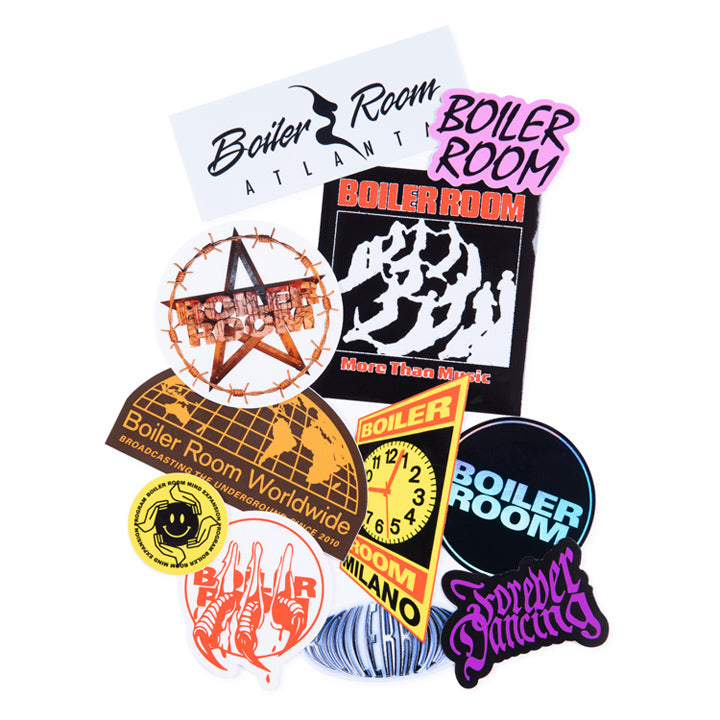 Sticker Pack - BOILER ROOM