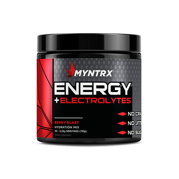 Energy + Electrolytes Pre-Workout Drink Mix - MYNTRX