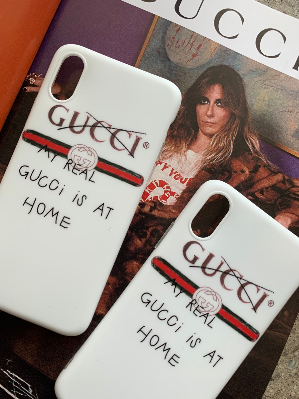 real gucci case