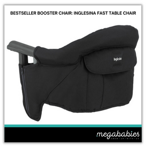 Mega babies features booster seat.