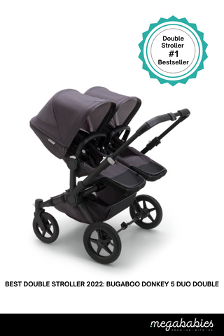 Mega babies features the Bugaboo Donkey 5 Duo Double