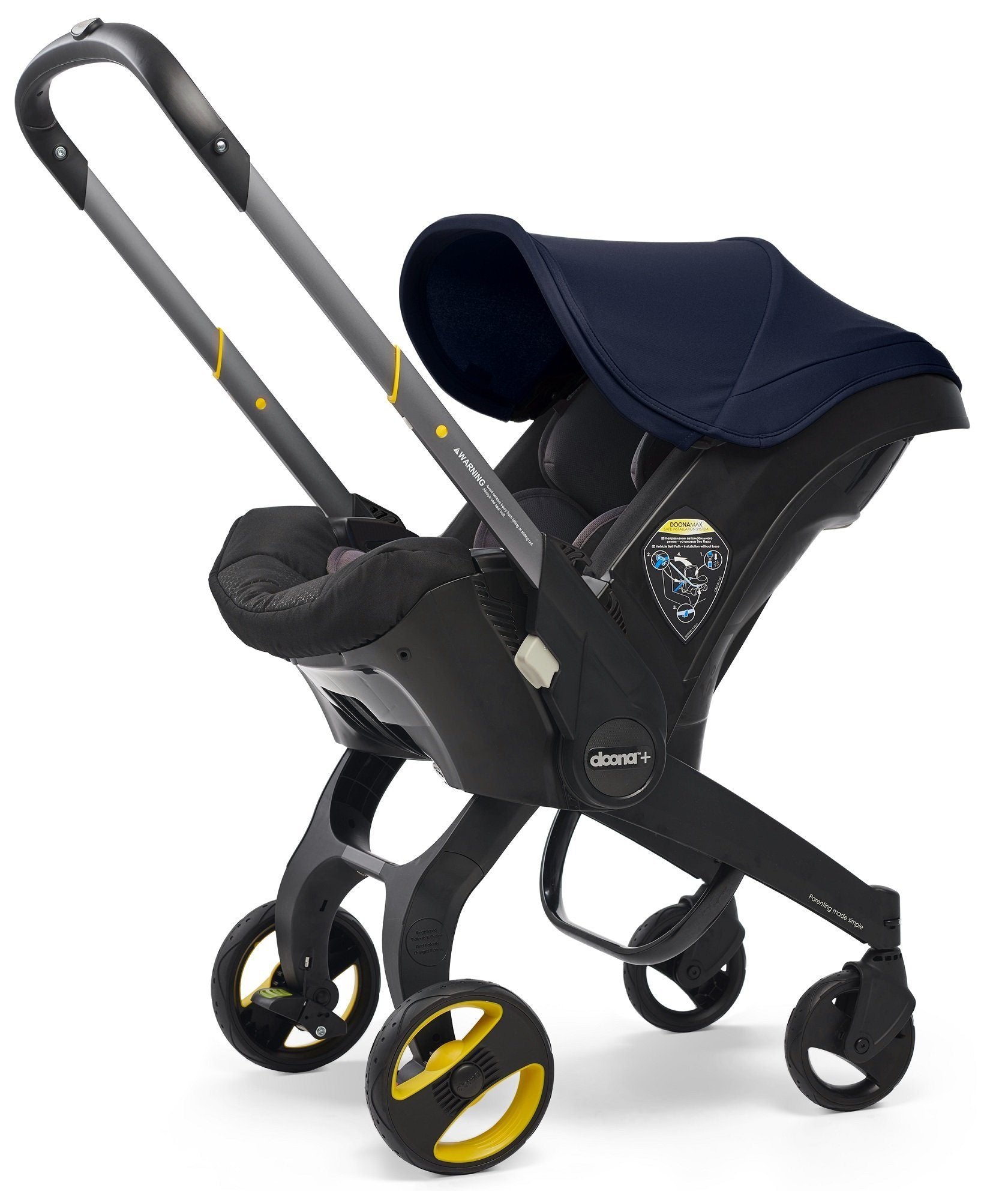when can baby be in stroller without car seat