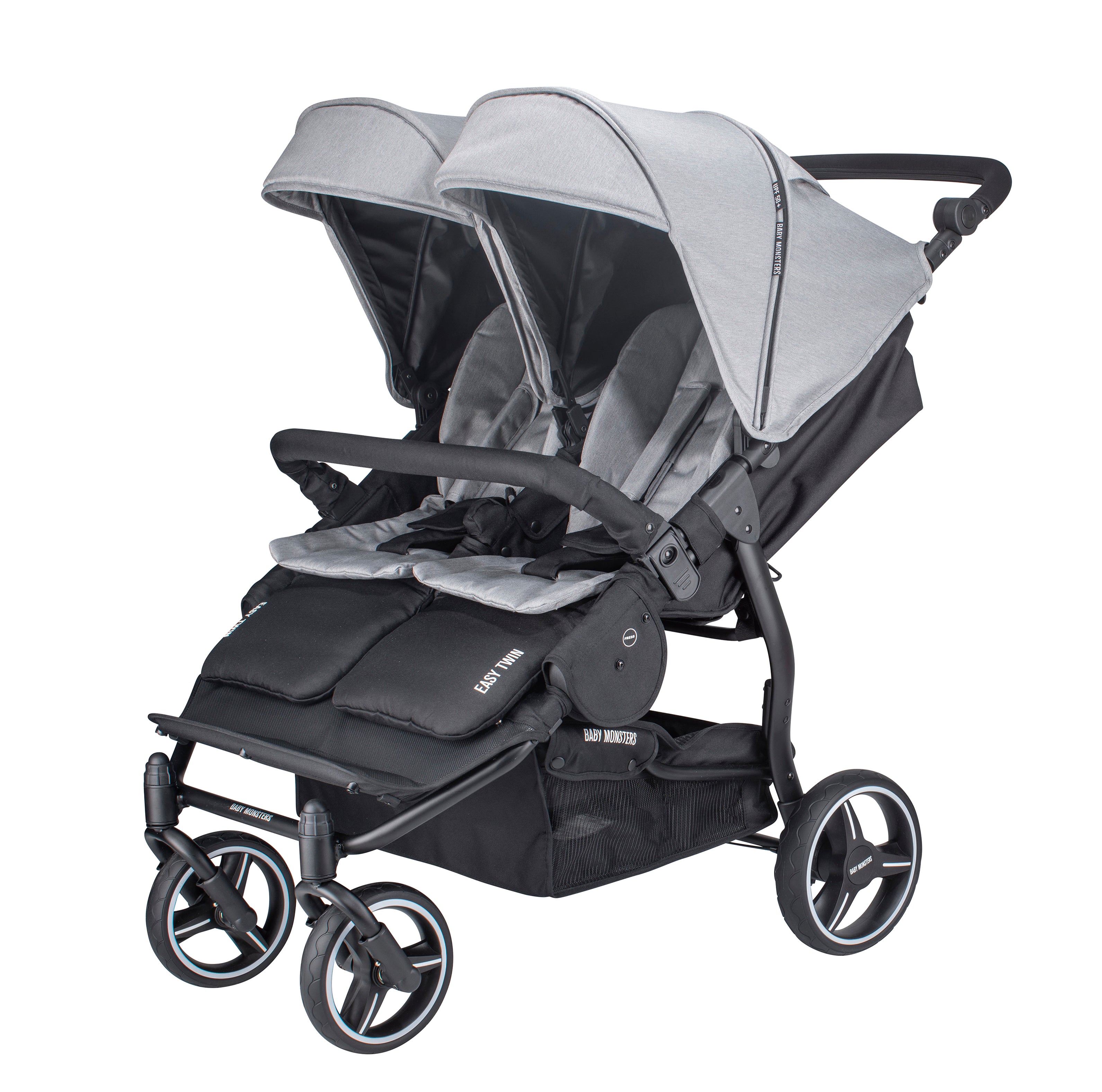 baby monsters easy twin 3.0 double stroller