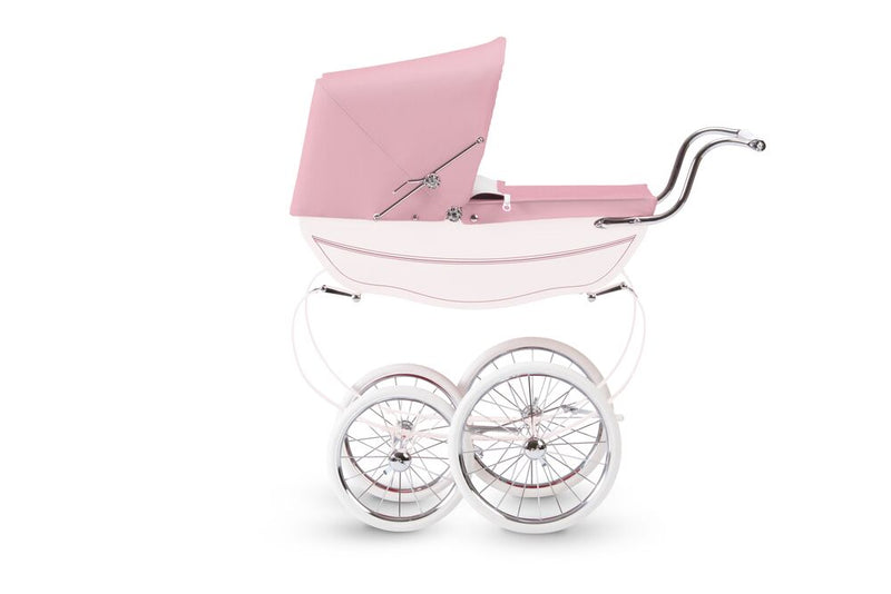 old fashioned silver cross dolls pram