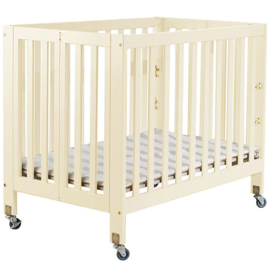 Big Oshi Sarah Flat 3 Level Mini Portable Crib Free 3