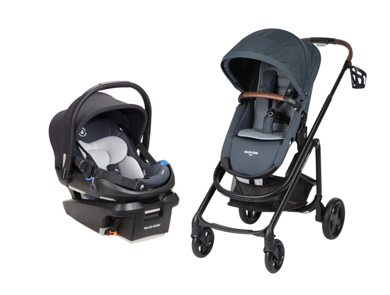 kristal satelliet Nieuwe aankomst Maxi Cosi Tayla Stroller + Free Coral Infant Car Seat