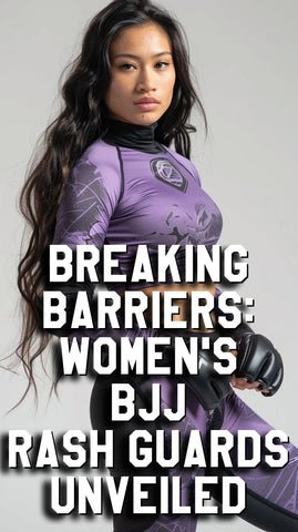 Breaking Barriers: Women's BJJ Rash Guards Unveiled