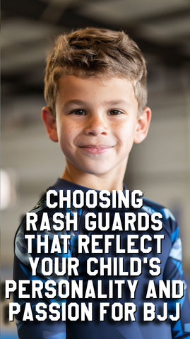 Choosing Rash Guards that Reflect Your Child's Personality and Passion for BJJ