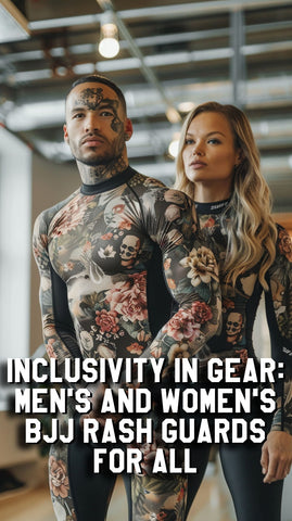 Inclusivity in Gear: Mens and Womens BJJ Rash Guards for All