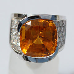 Honey Sapphire ring for sale