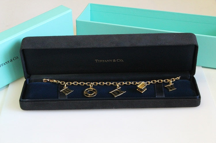 tiffany atlas charm bracelet