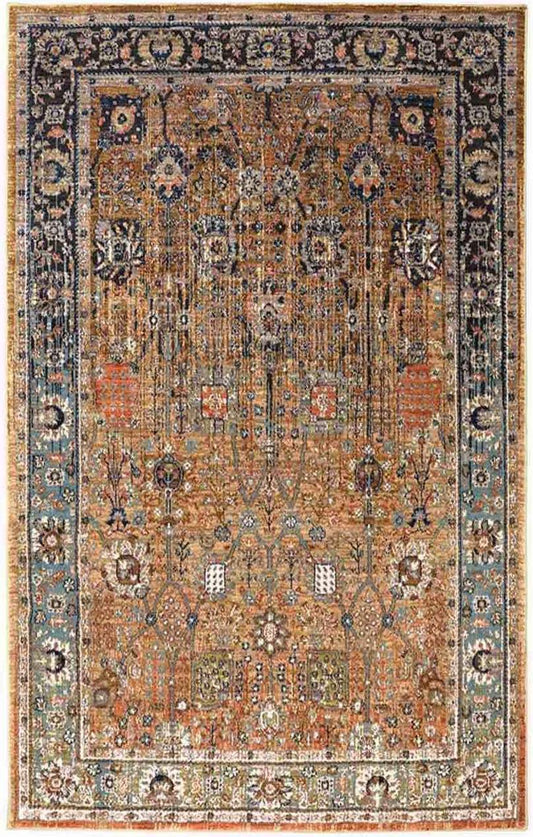 Pet Friendly Spice Market Han Sapphire Rug