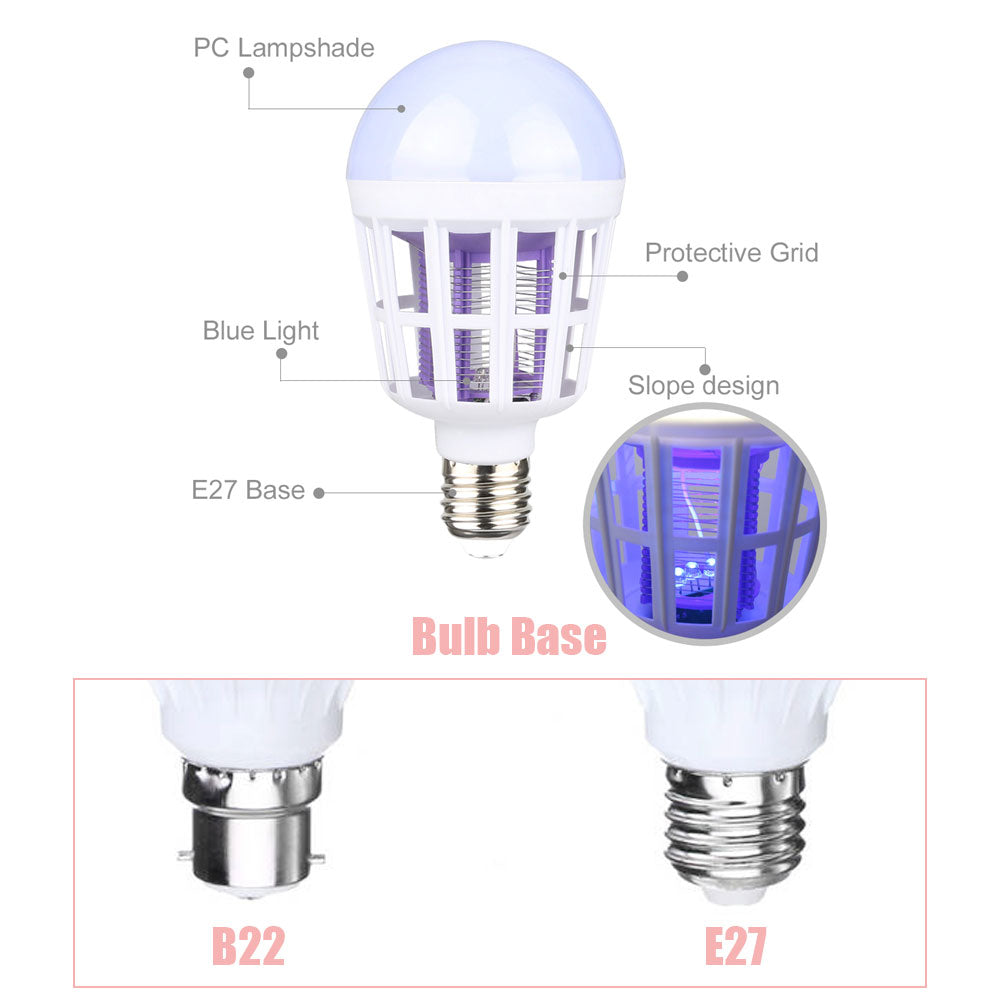 bug zapper light bulb details