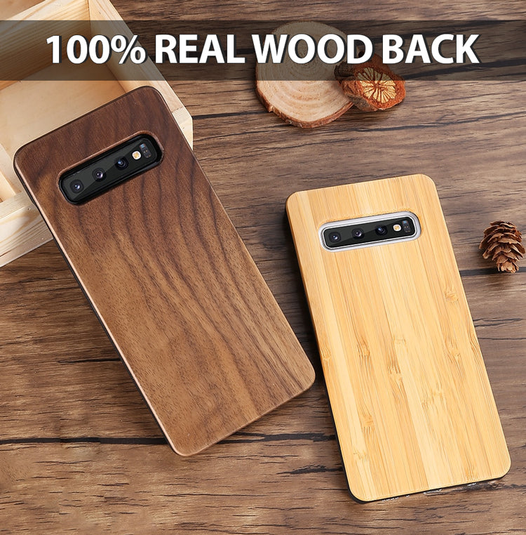 real wooden back