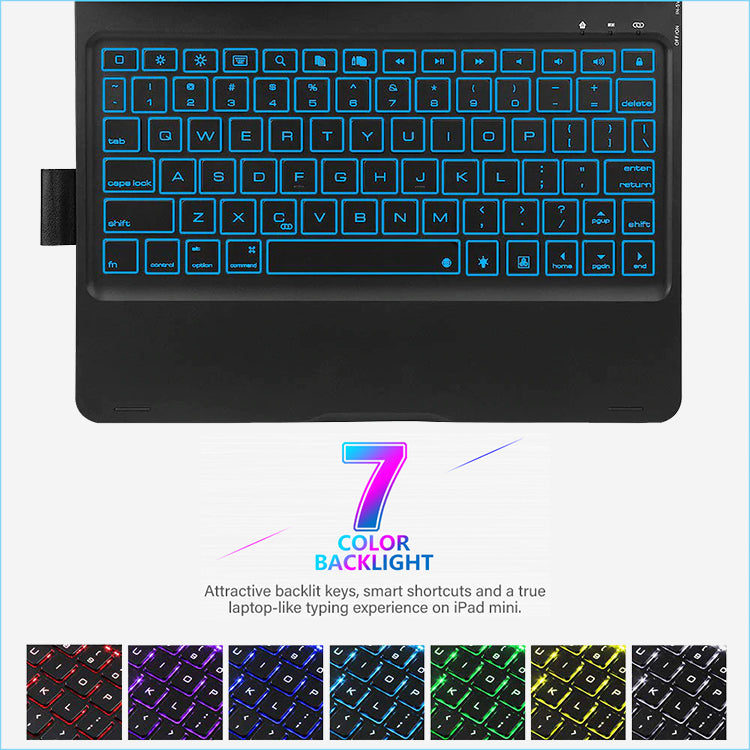 7 color back light keyboard