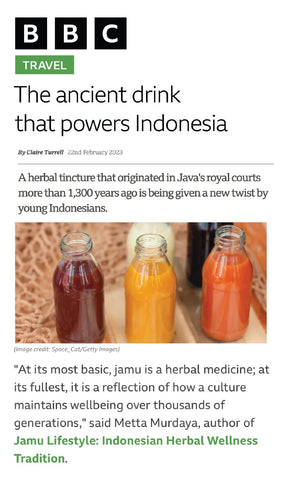 The ancient drink that powers Indonesia