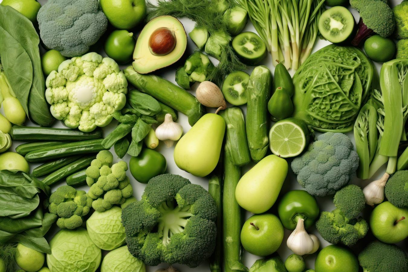 a variety of green foods clinical nutrition adipose tissue inflammation human health benefits