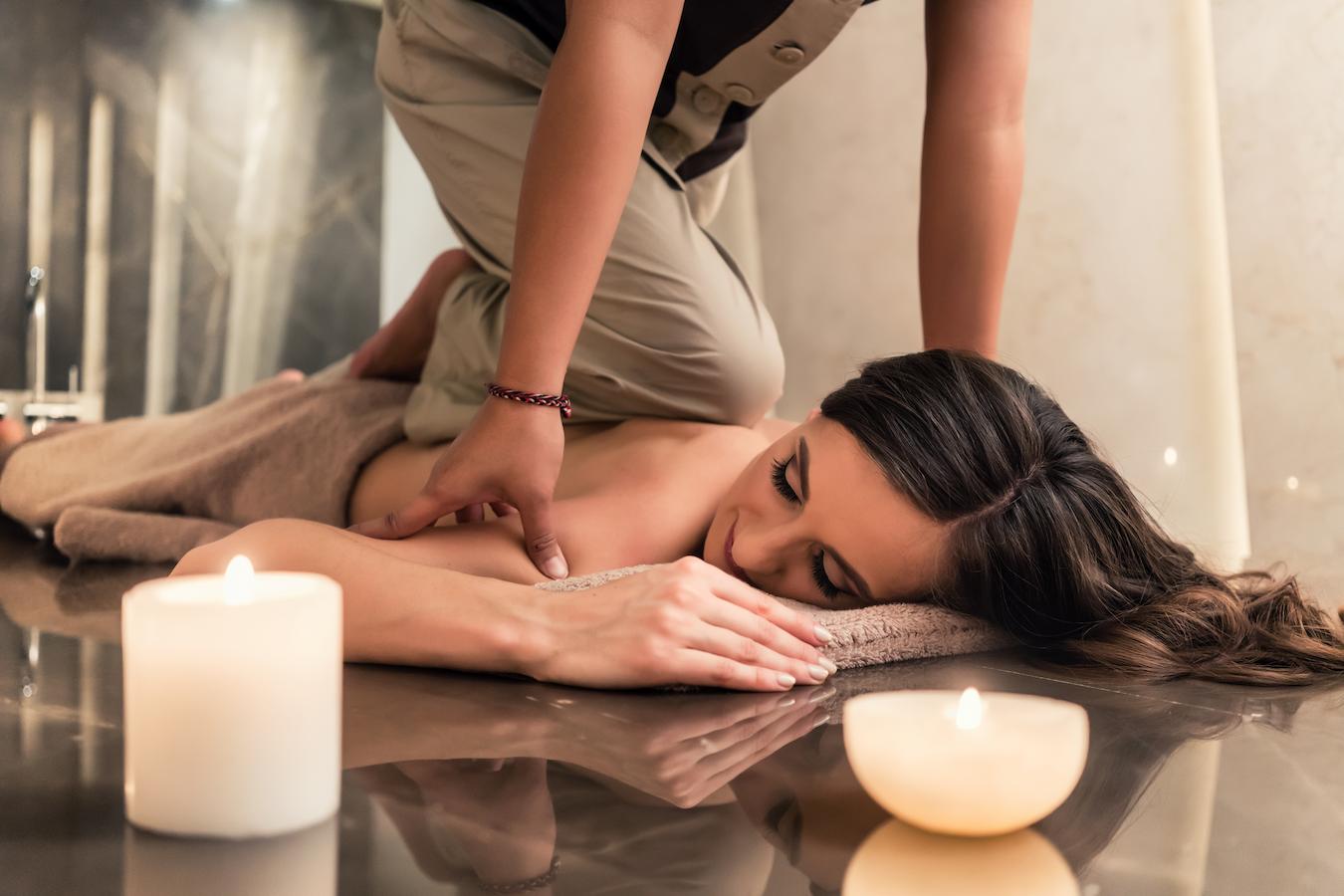 a woman getting a thai massage licensed massage therapist thai and swedish massage technique