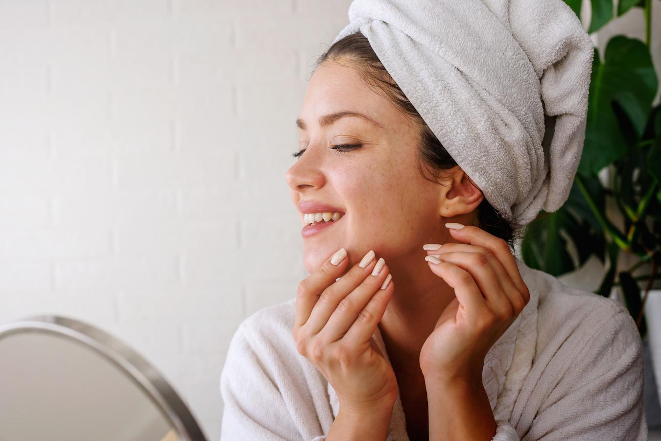 Exfoliation is an important part of minimizing your pores and keeping them clean