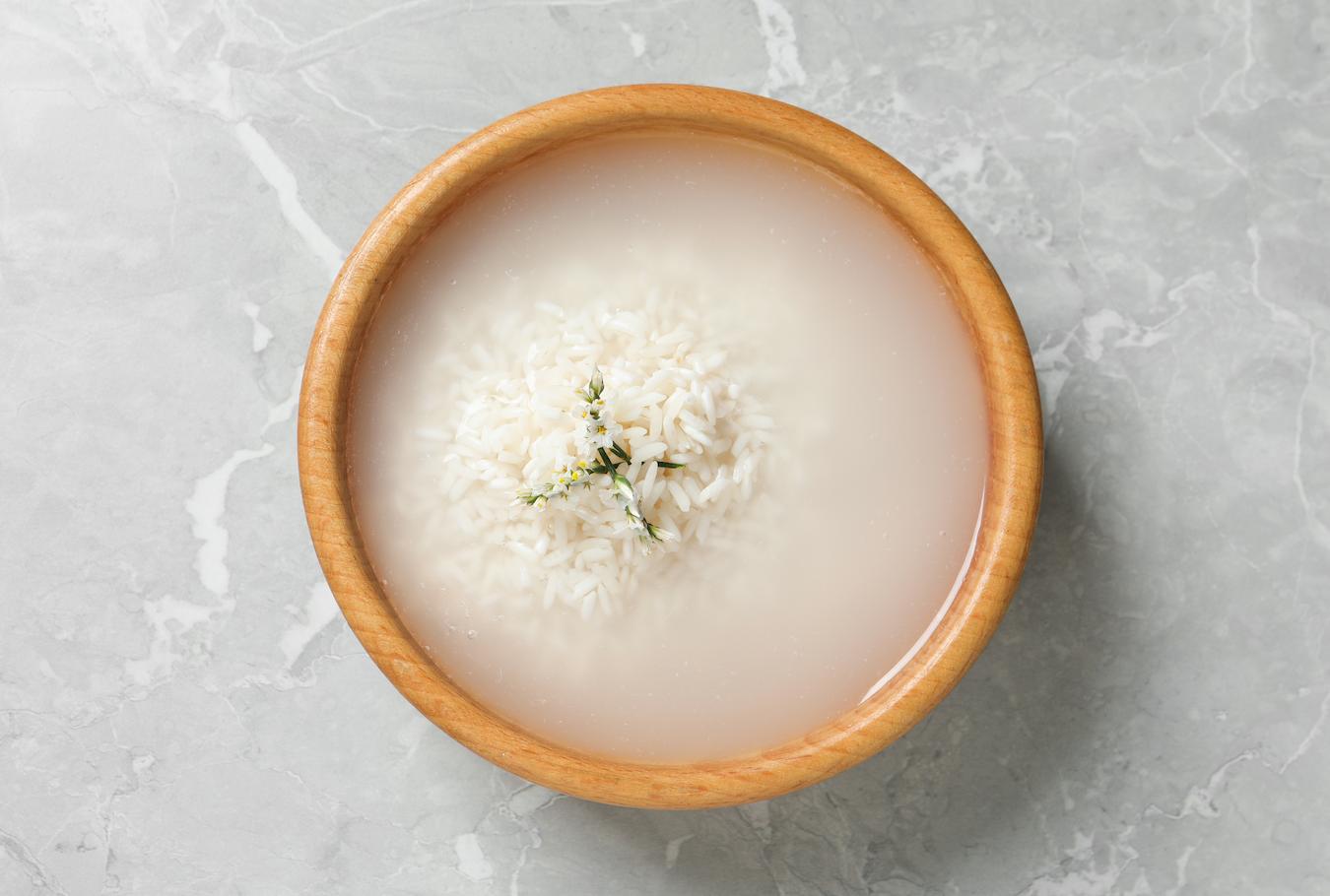 Rice is what to look for in a facial cleanser if you have a sensitive skin type or rosacea prone skin