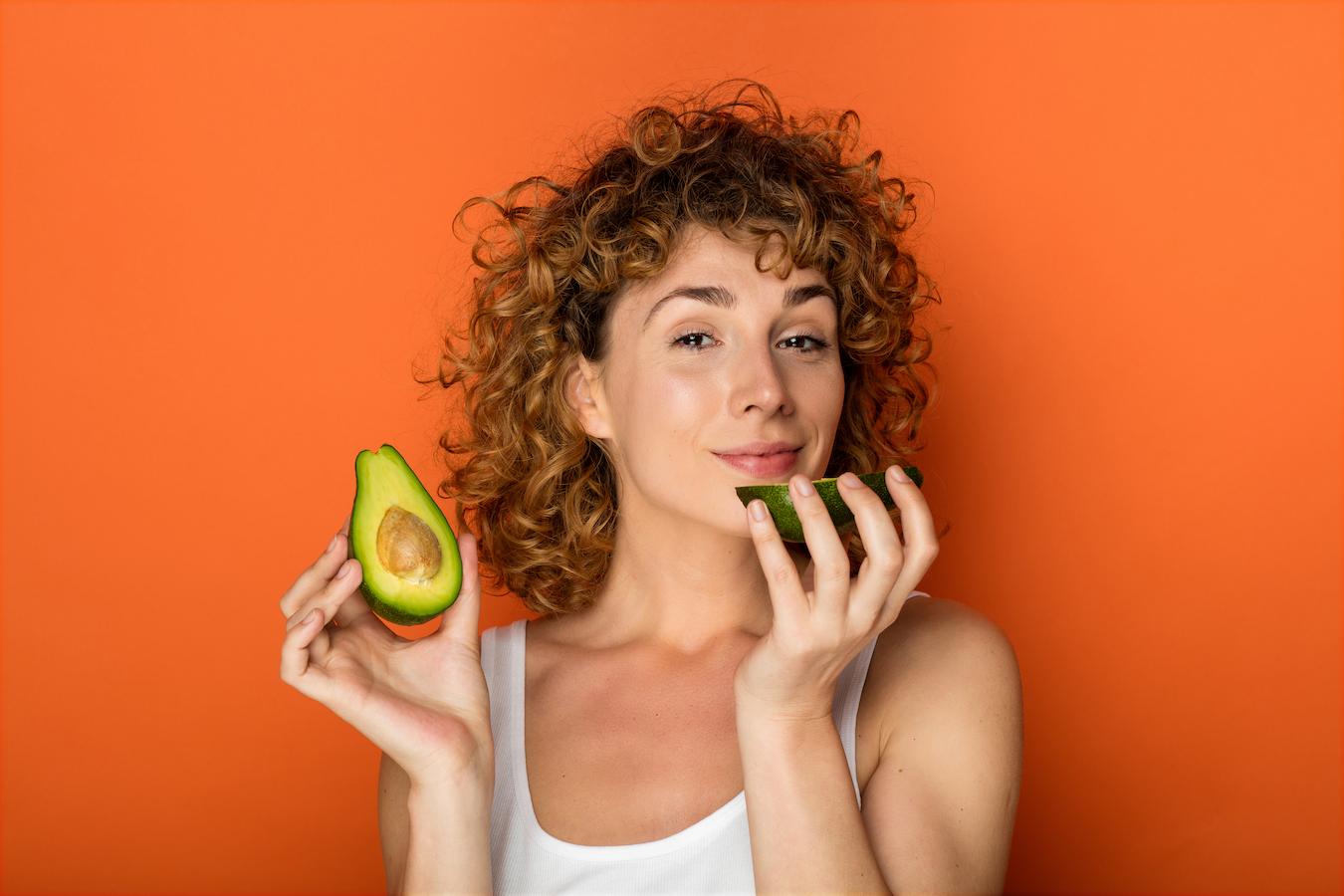 Use avocados olive oil and warm water for avocado mask for hair growth or soft skin