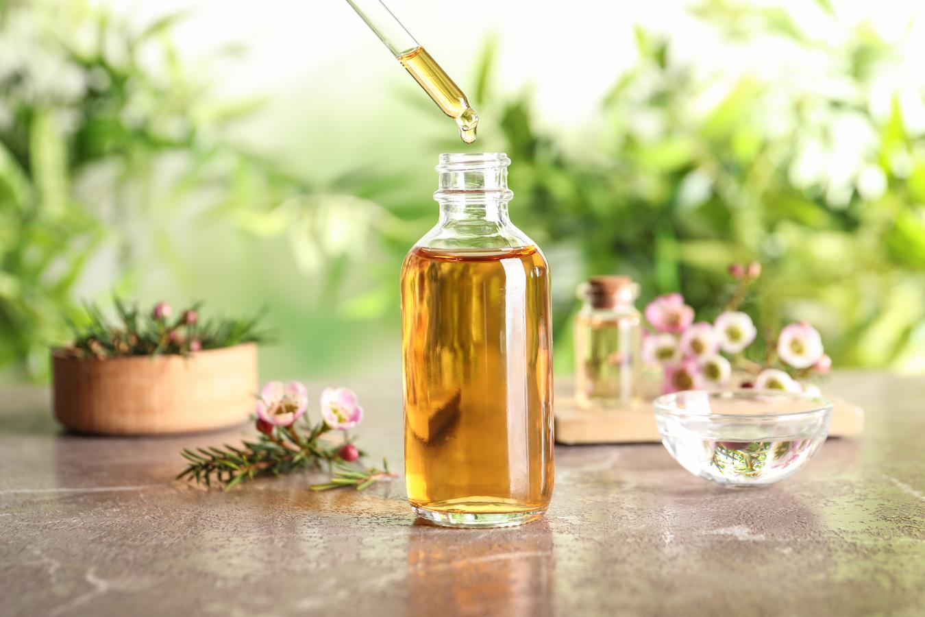 You can add an essential oil like sweet almond oil to a body oil or body wash