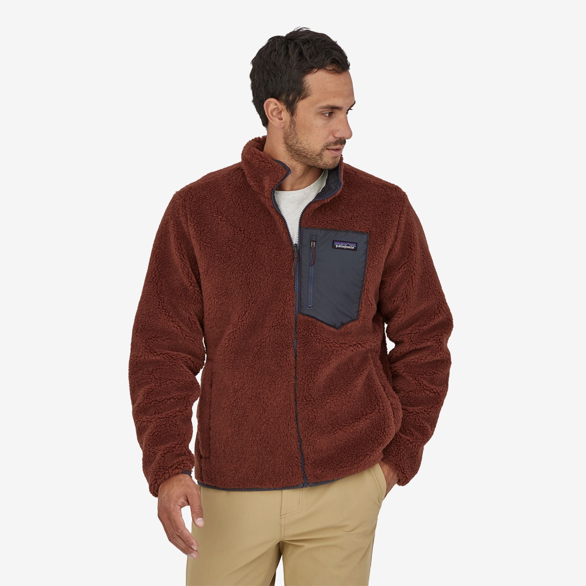 Chaqueta Hombre Reversible Recycled Sherpa Jacket - Patagonia ...
