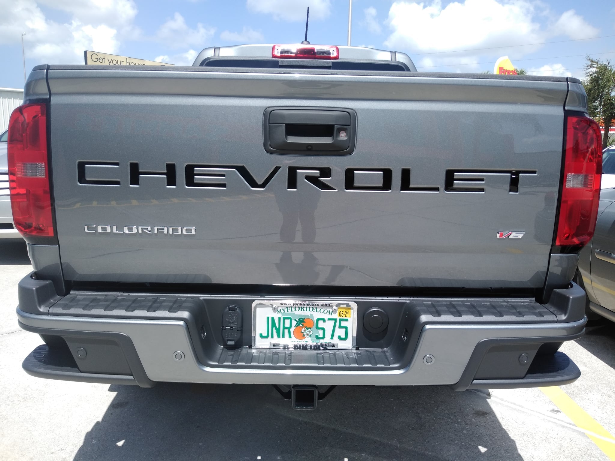 2021 Chevy Colorado Tailgate Letters ABS Plastic