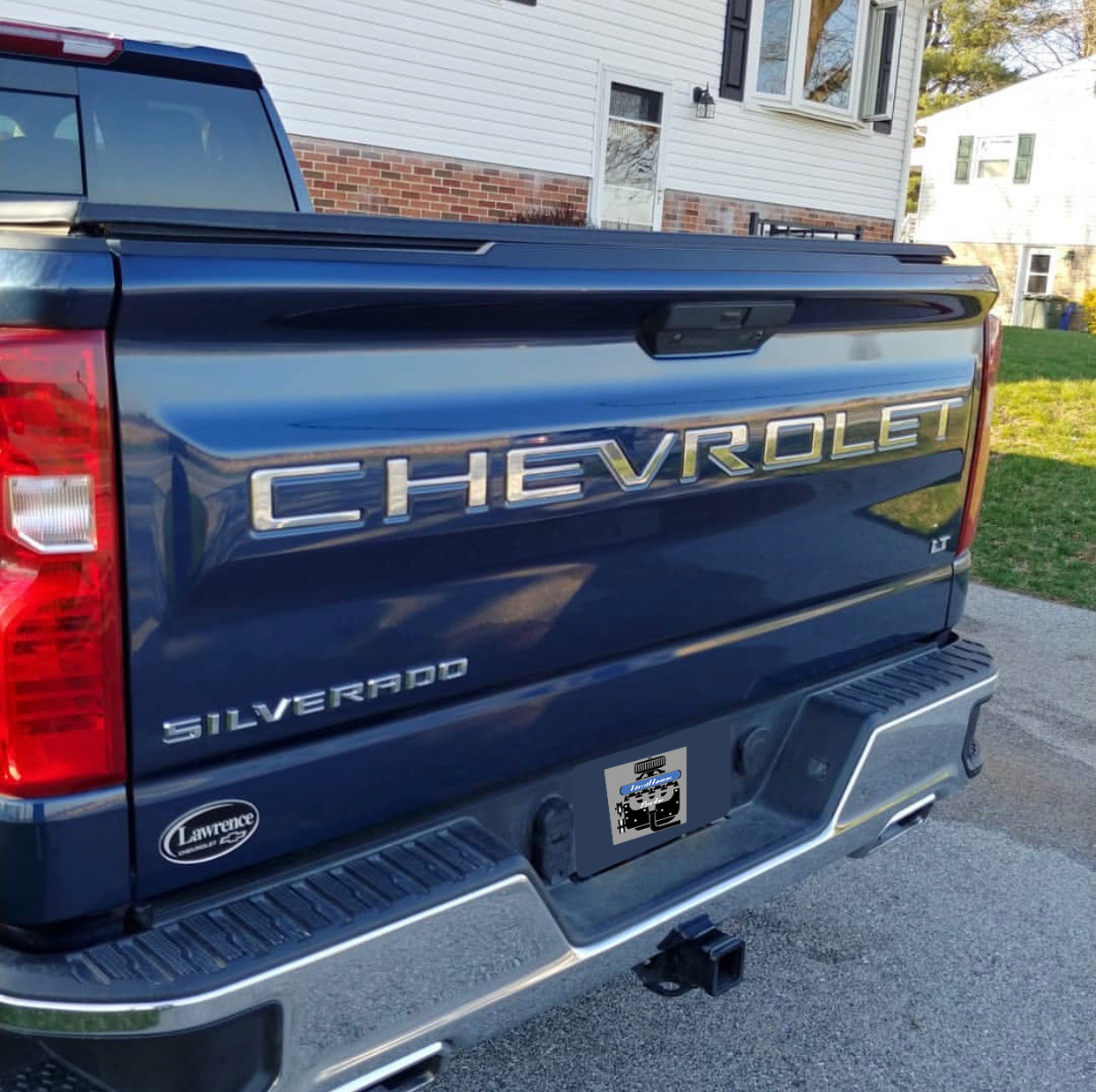 2019 2021 Chevy Silverado Tailgate Letters Abs Plastic