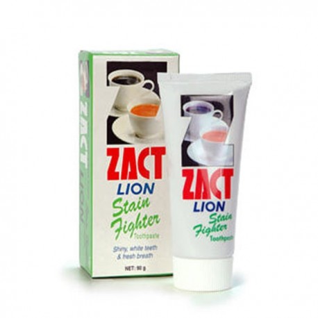 zact lion stain fighter toothpaste