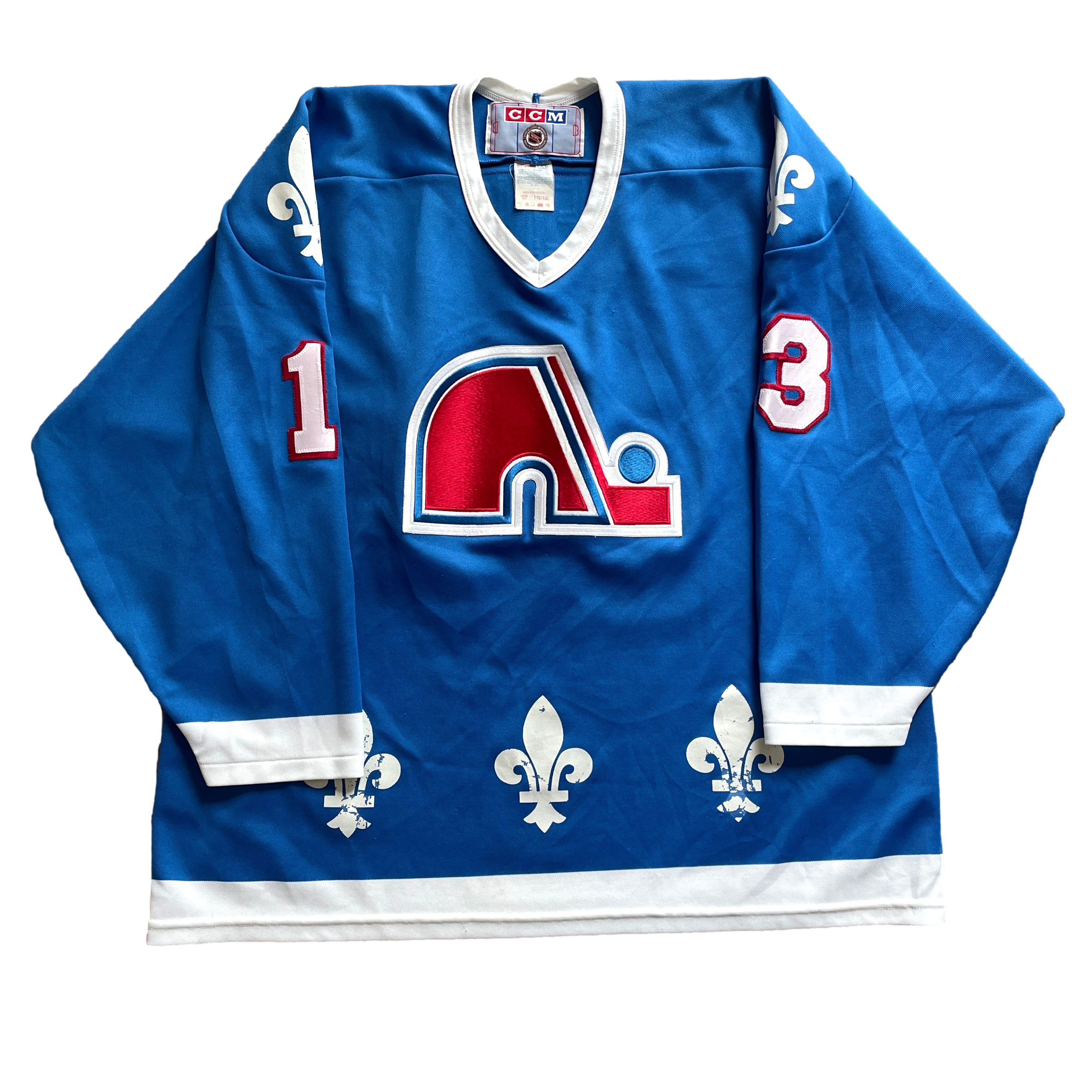 Vintage Quebec Nordiques NHL Hockey Jersey (XXL)