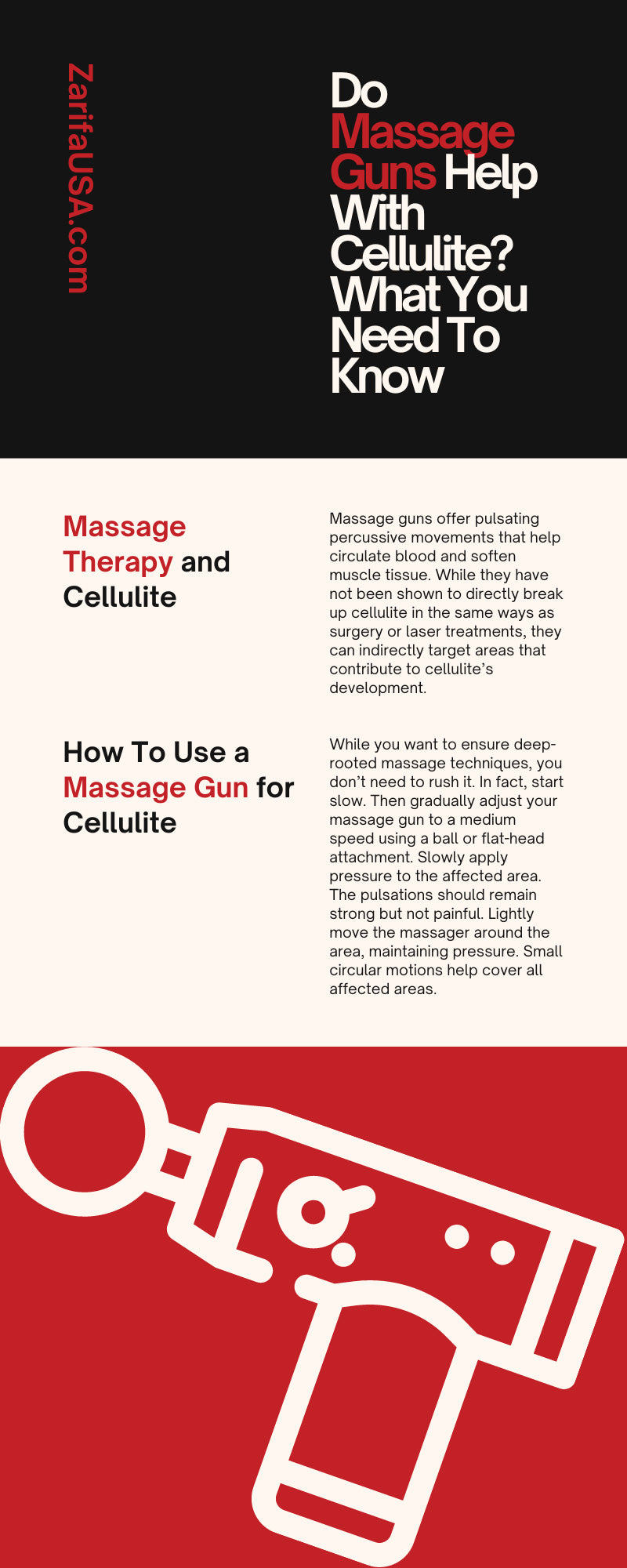 Do Massage Guns Help With Cellulite? What You Need To Know