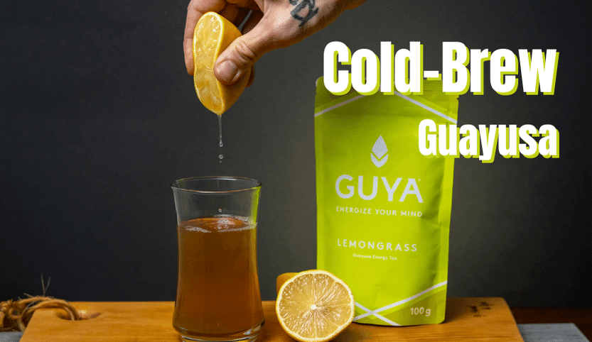 Guayusa Cold-Brew preparation