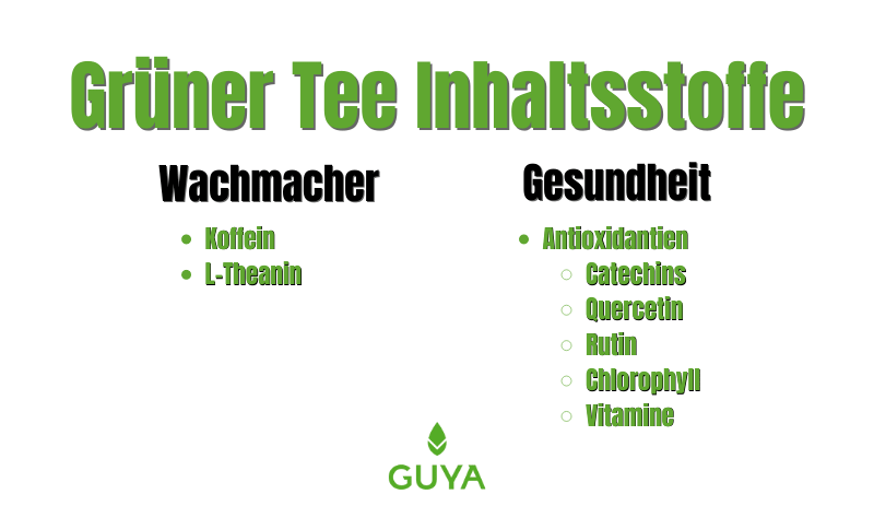 Grüner Tee Inhaltsstoffe