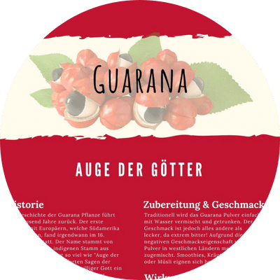 Guarana Wachmacher Koffeinvergleich EBook 