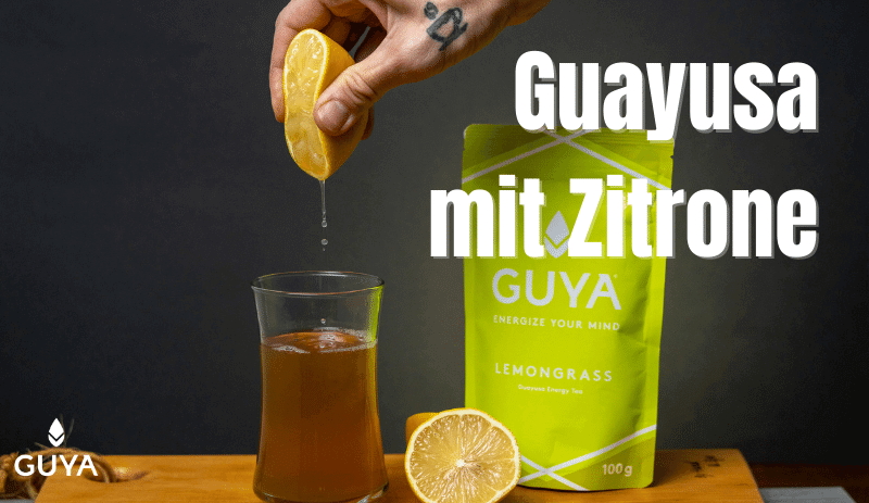 Waysa Guayusa Rezept Zubereitung mit Zitrone
