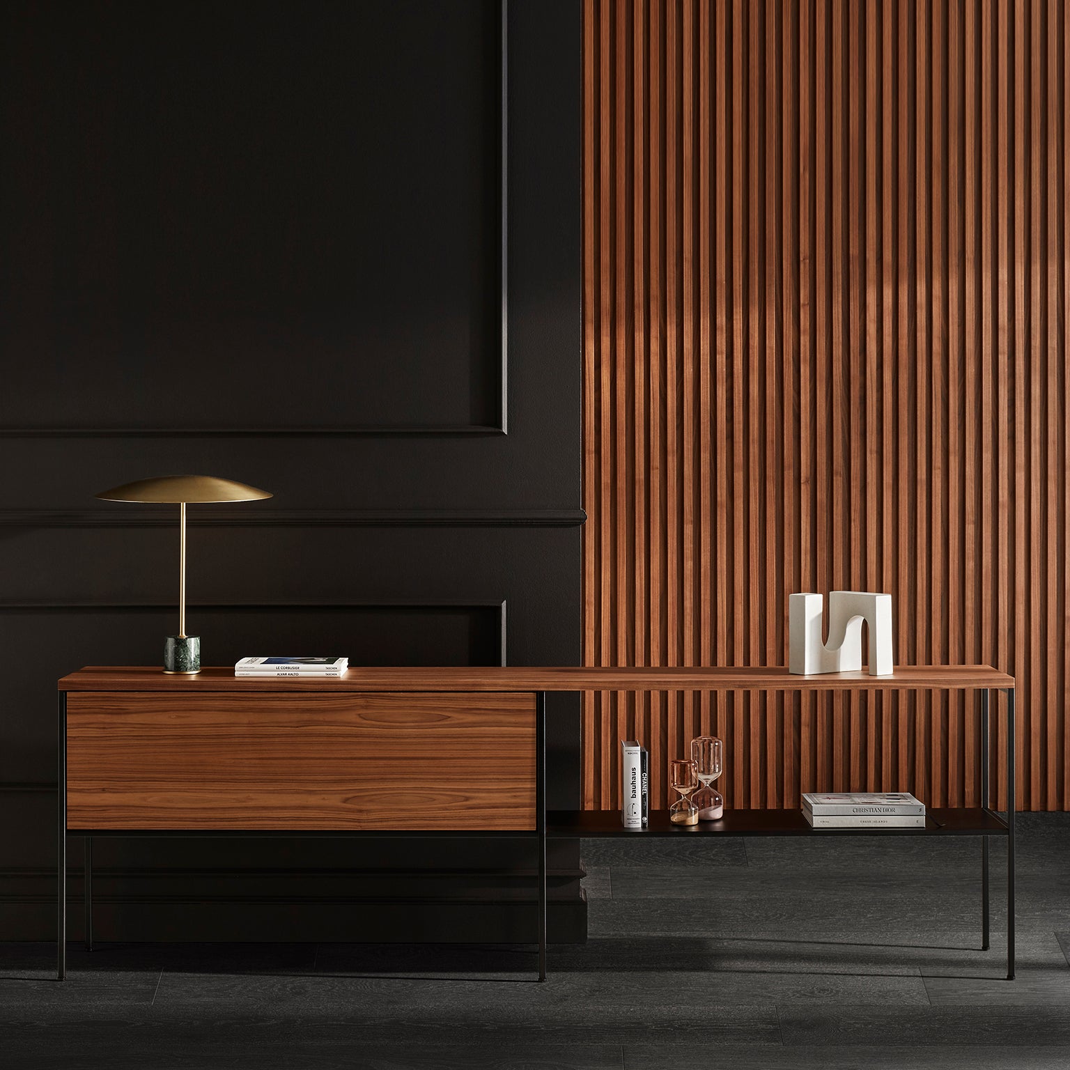 Open Sideboard in the Literature Style