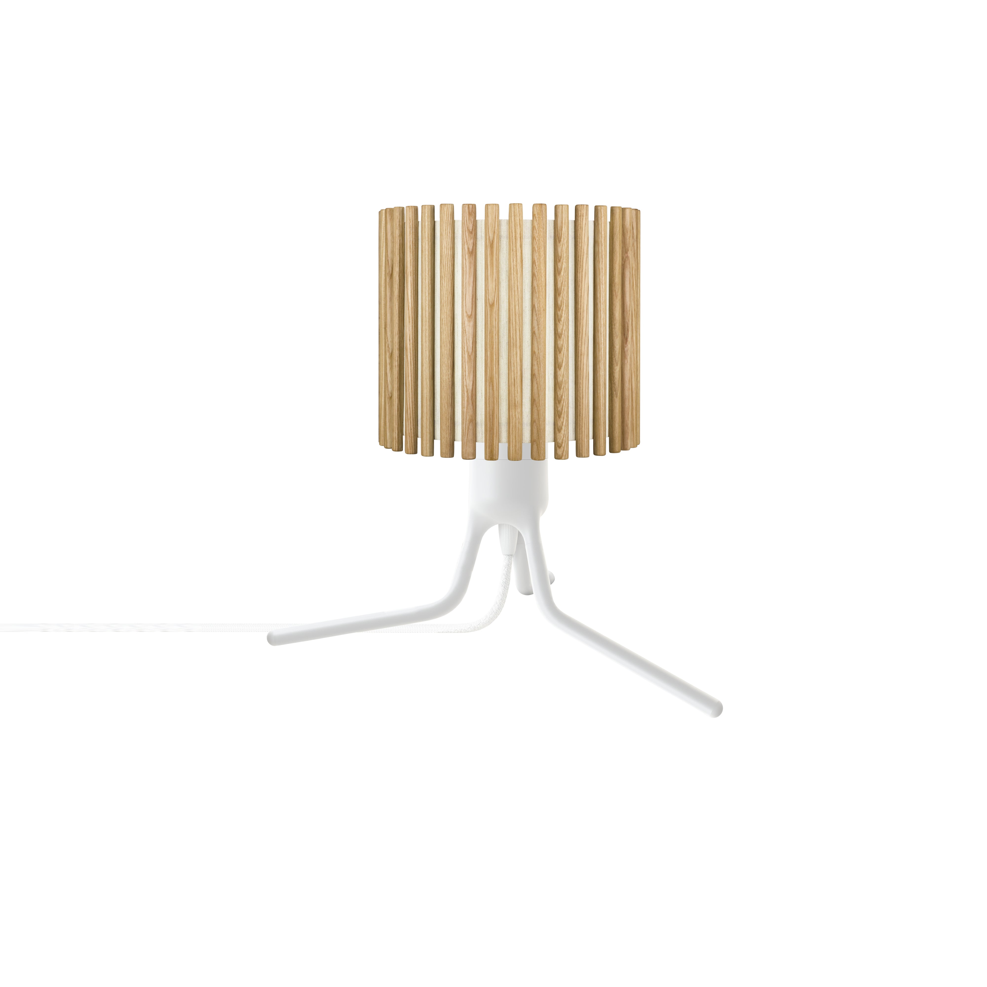 Round Komorebi Adjustable Tripod Table Lamp