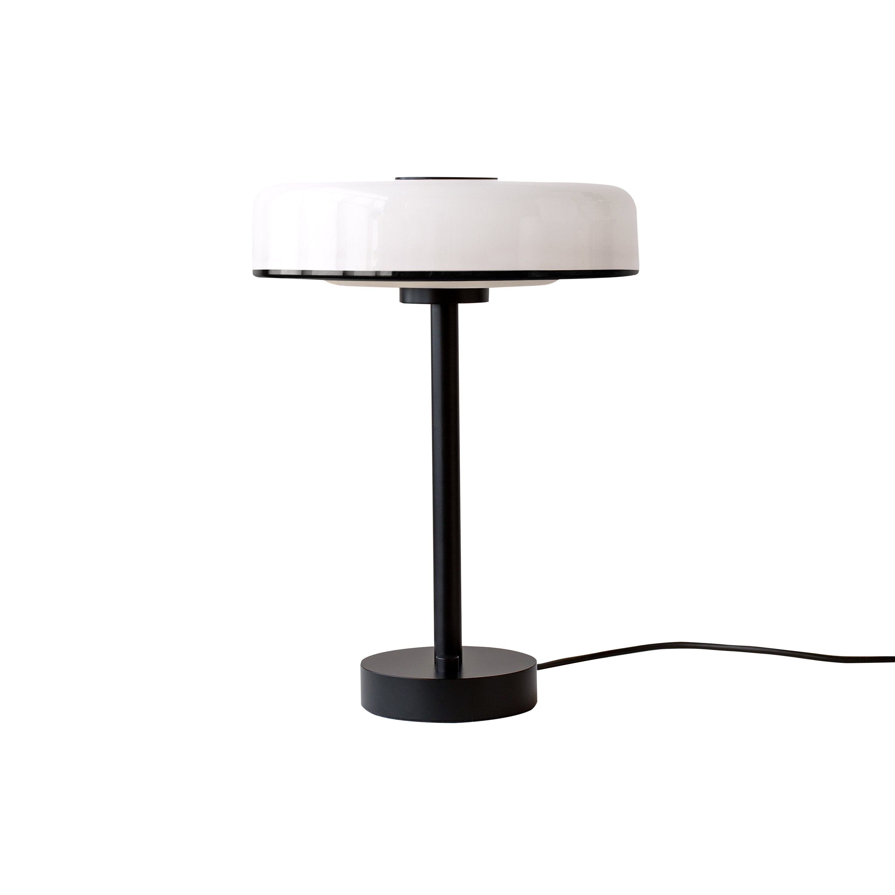 Disc Table Lamp: Opline + Black