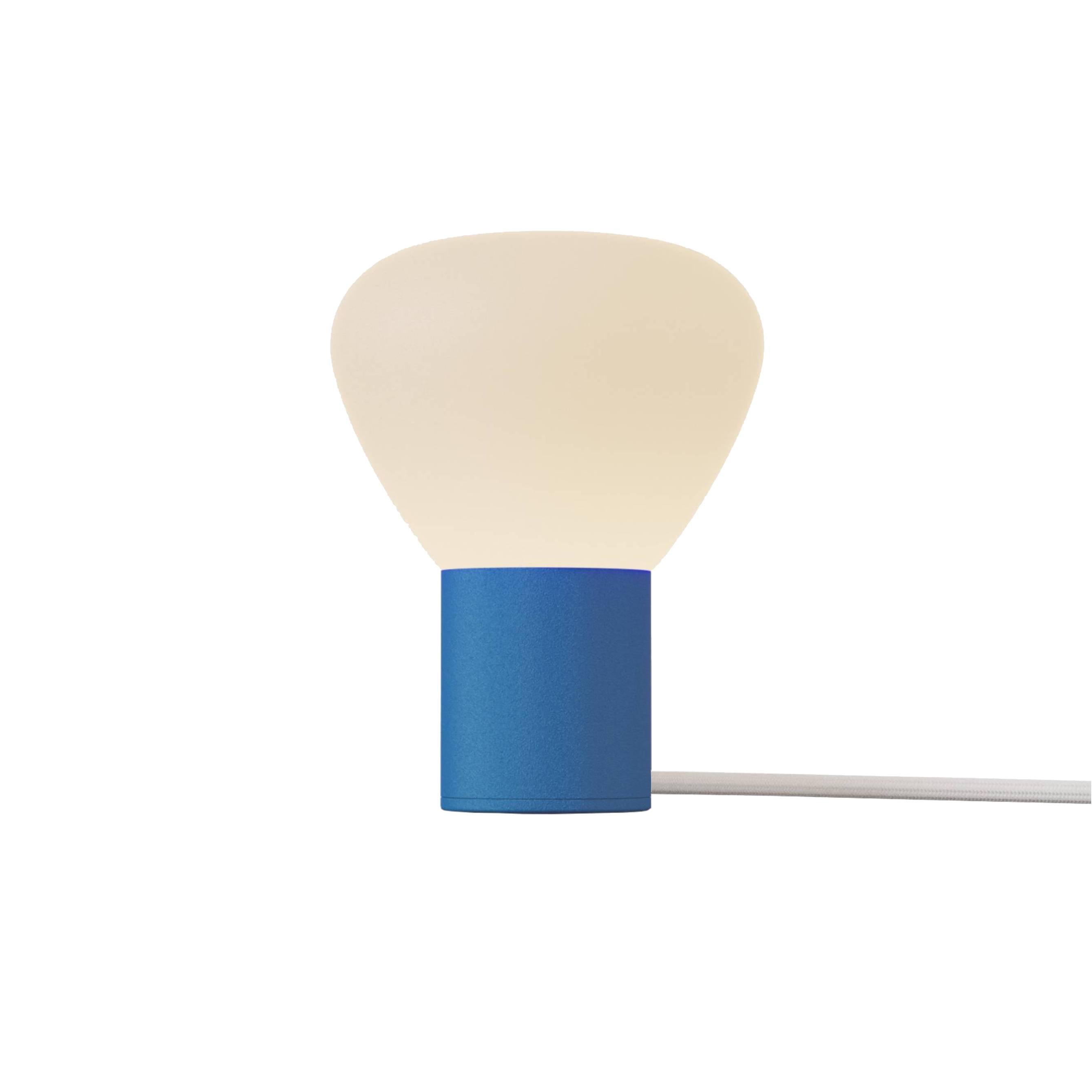 Parc 01 Table Lamp: Footswitch + Blue + White