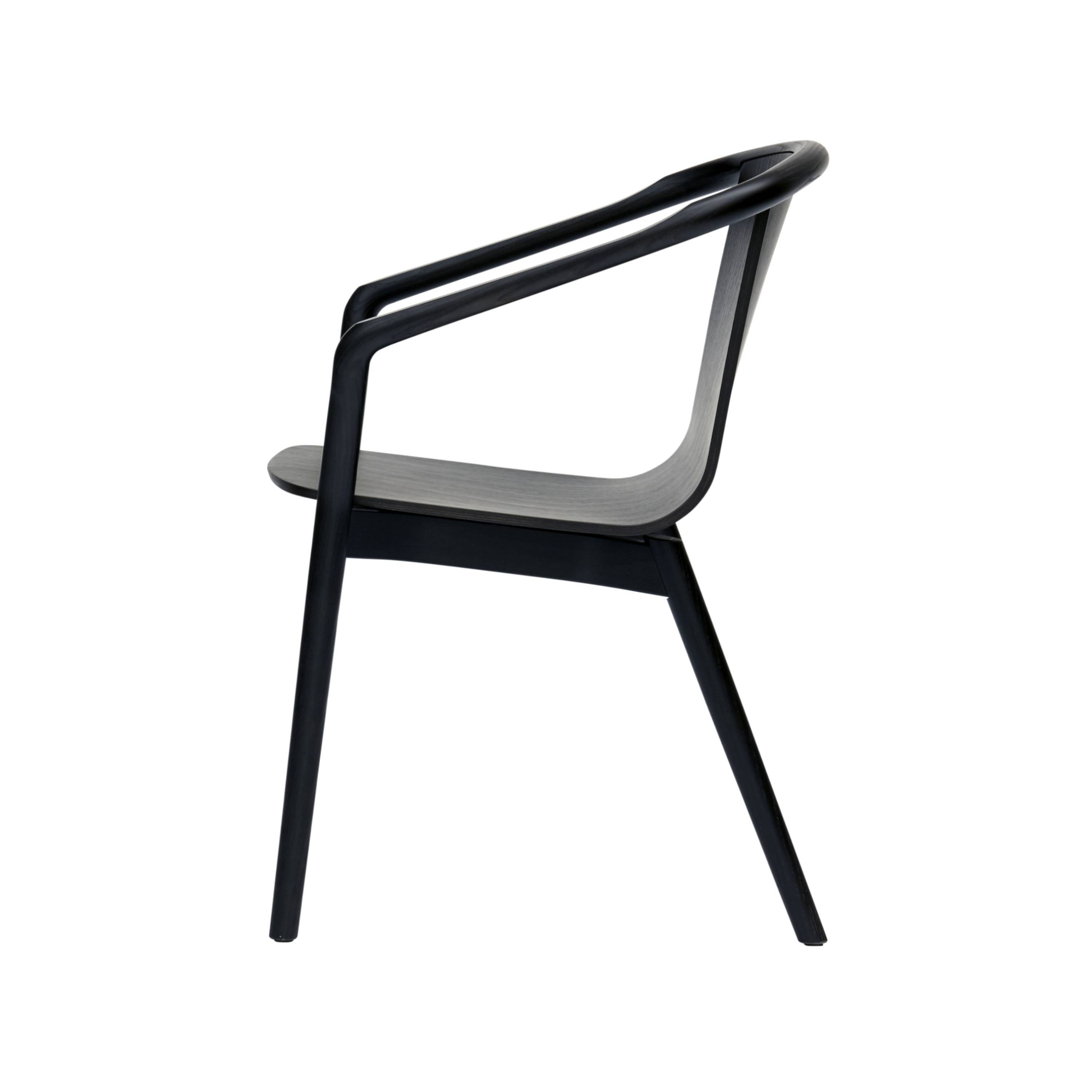 Thomas Chair: Carbon Stained Ash