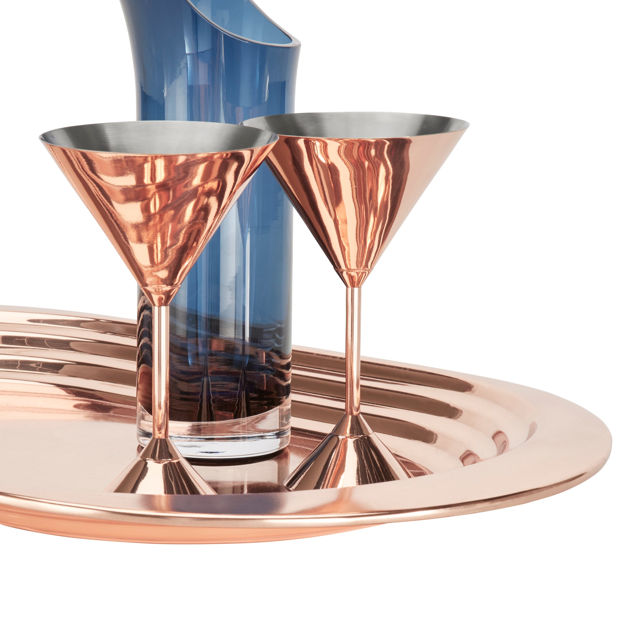 Plum Collection: Copper Tray | Buy Tom Dixon online at A+R