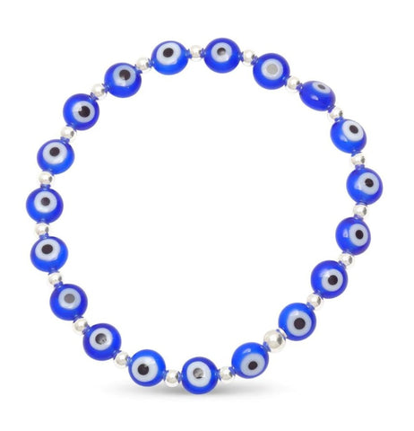 The meaning of Evil EyeNazar bead colors Royal Blue The traditional  color for good karma positive energies a  Evil eye art Evil eye quotes  Evil eye bracelet