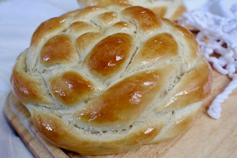 fast challah by hand 