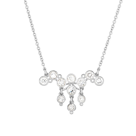 customer designed diamond necklace