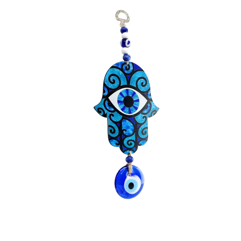 Stunning Hamsa Wall Decor for Your Home or Office – Alef Bet by Paula