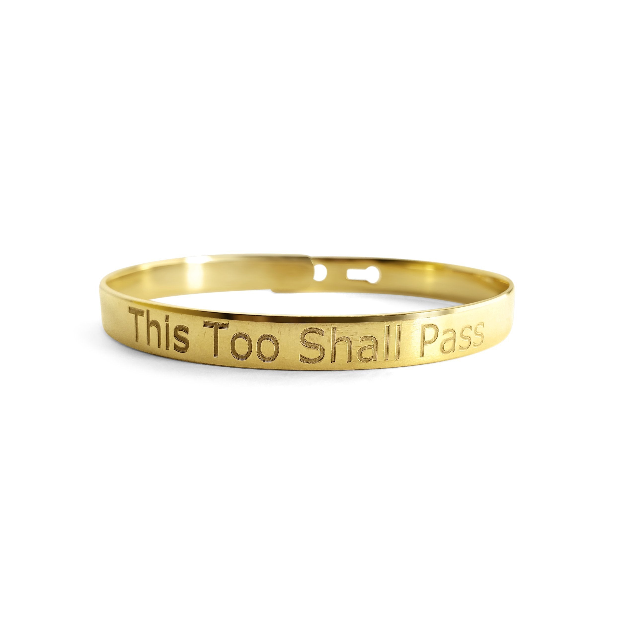 this too shall pass bracelet