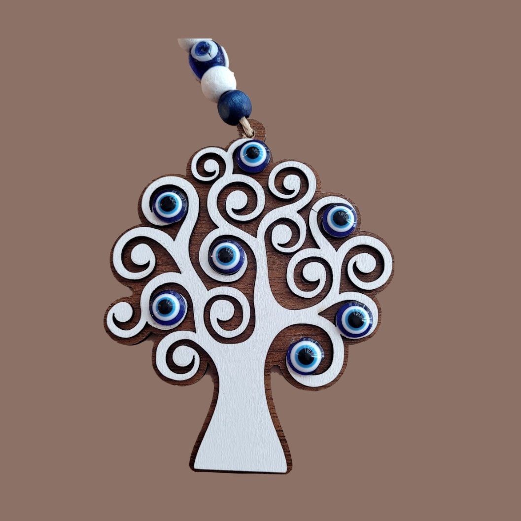 Tree of Life Amulet With Evil Eye | Alef Bet by Paula | Jewelry and Home  Accessories